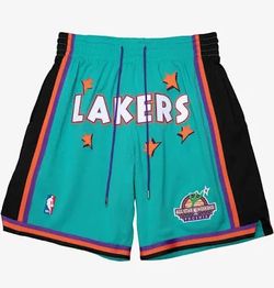 Just Don Lakers Shorts Rookie Game 1995