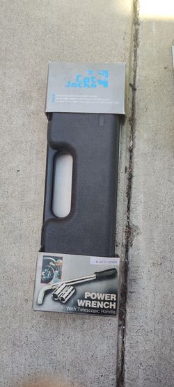 Cat Jacks Telescopic Lug Nut Wrench with case.