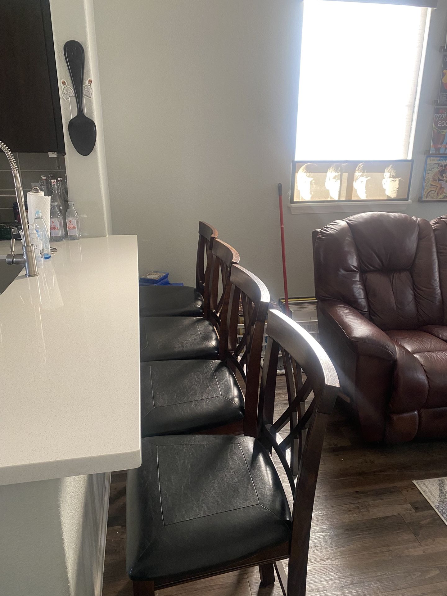 High Back Bar Stools