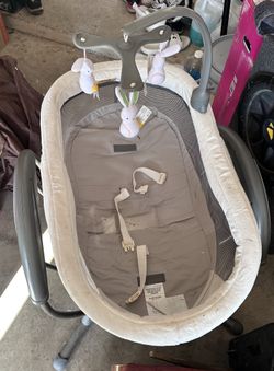Swinging Bassinet, Baby seat, Two strollers