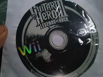 Guitar Hero III Legends of Rock Wii Disc
