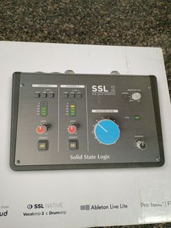 SSL 2 USB Audio interface