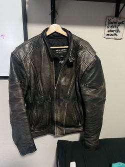Vintage men’s leather jacket