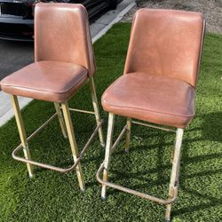 Vintage Bar Stools - Very Comfortable -29 Inch Seat Hight - Woodland Hills