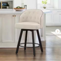 Upholstered bar stool