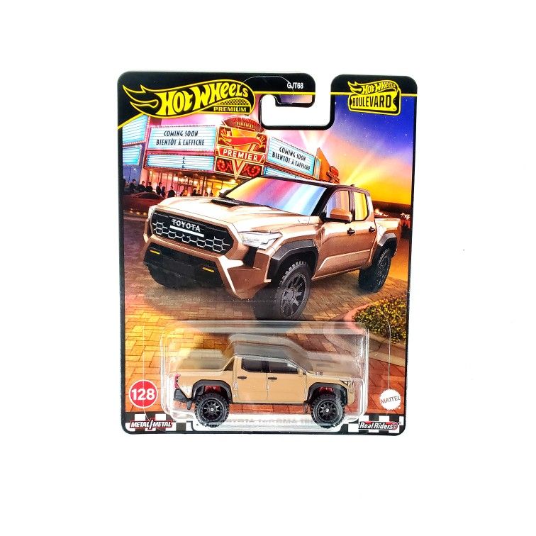 NEW 2025 Hot Wheels Premium Boulevard 2024 Toyota Tacoma TRD Pro #128