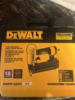 DeWalt 18 Gauge Nailer DWFP12233