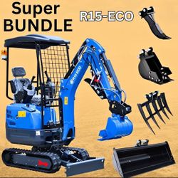 2025 NEW Kubota Diesel |Rippa R-15 Compact Excavator - $12,550