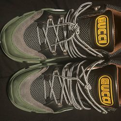 Gucci Flashtrek SEGA Green Size 10.5 