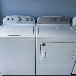 Whirlpool washer and dryer