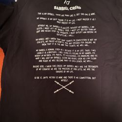 A7 Powerlifting Shirt *Rare* XL