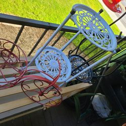 Garden Stands. Lot Of 3