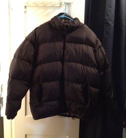 Lands End men's down jacket