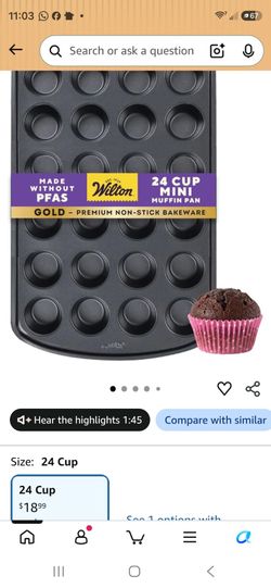 3 Wilton Mini Muffin Pans