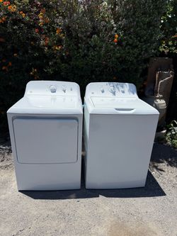 GE WASHER & DRYER / Lavadora y Secadora