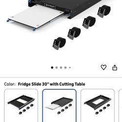 Samout Fridge Slide with Chopping Board