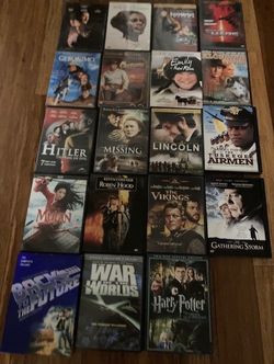 34 newer DVD movies