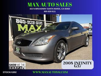 2008 INFINITI G37