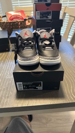 Jordan 3 black cements (TD)