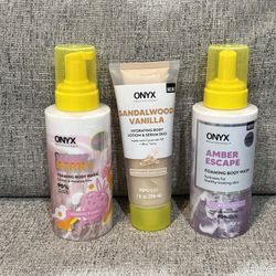 Brand New Onxy Professionals Foaming Bodywash Or Body Lotion & Serum $ 4 Ea 