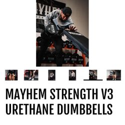 Mayhem Strength 45lb Dumbbell