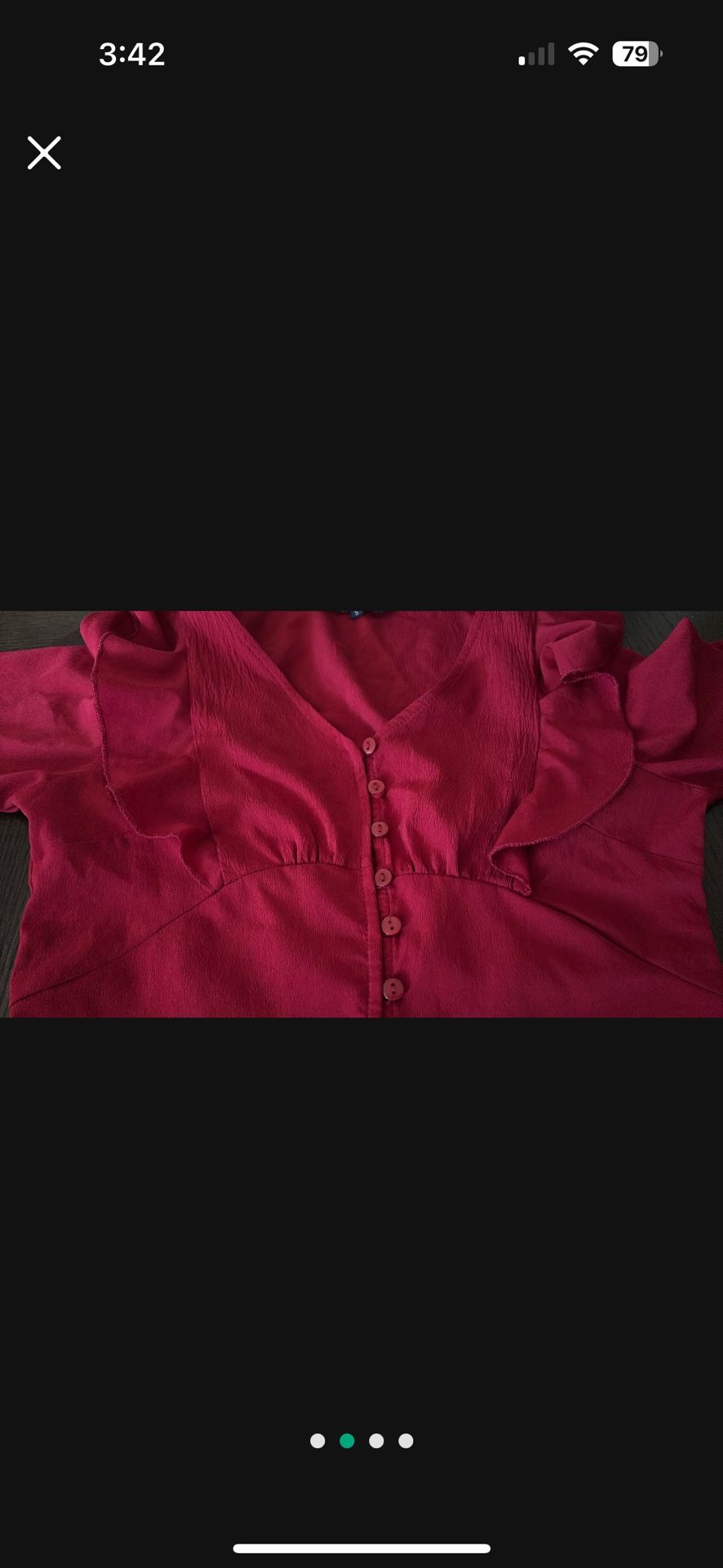 Wednesday Girl Dress Size 140 Brand New