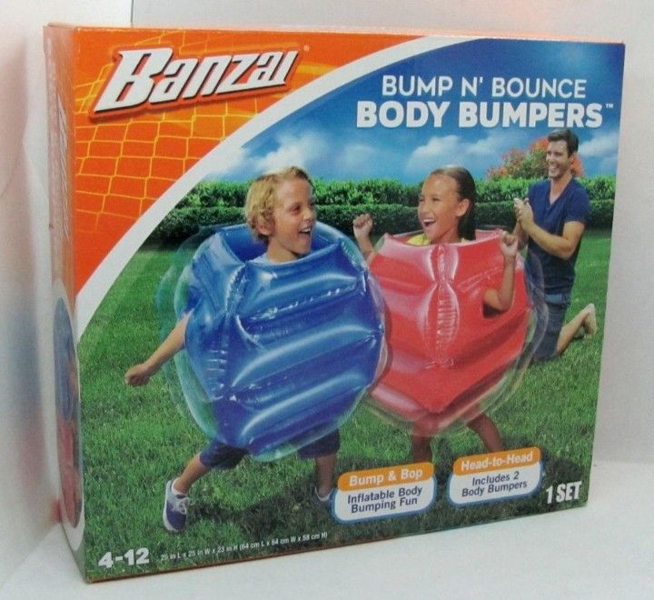  Bump N Bounce Inflatable 2PC Body Bumpers