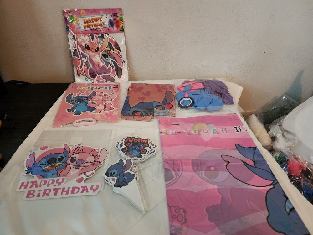 Stich Birthday Decorations