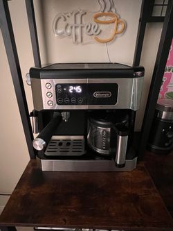 De'Longhi All-in-One Combination Coffee and Espresso Machine with Dual Heating System