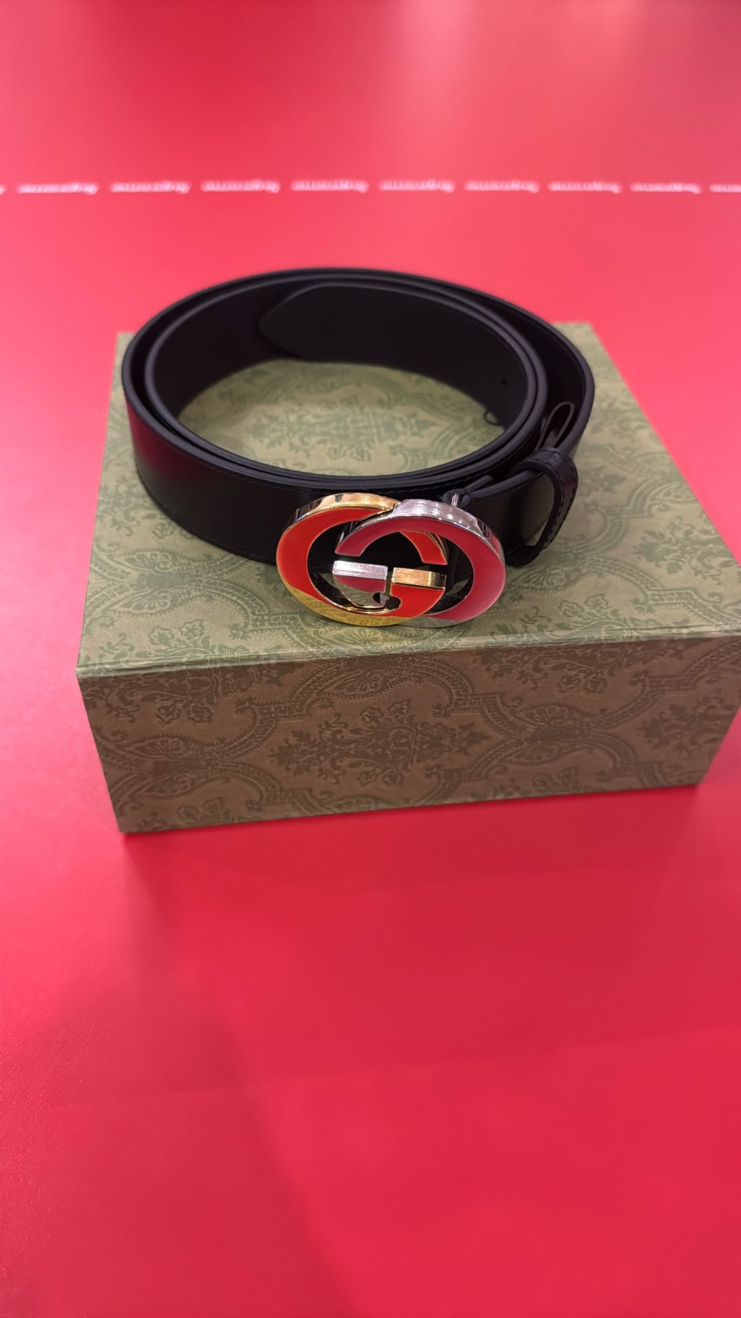 Gucci Belt Interlocking GG Size 32-36” NEW