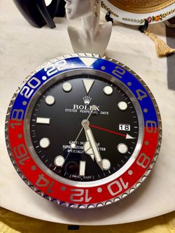 GMT-MASTER II "PEPSI" Rlx Dealer Display Wall Clock