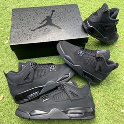 Jordan 4 Retro “Black Cat” ❗️PRICES VARY BY SIZE❗️ (SEE DESCRIPTION)