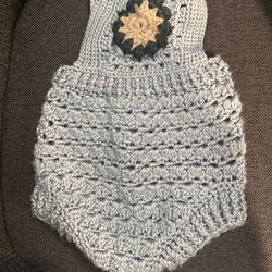 2-4 months baby crochet outfit