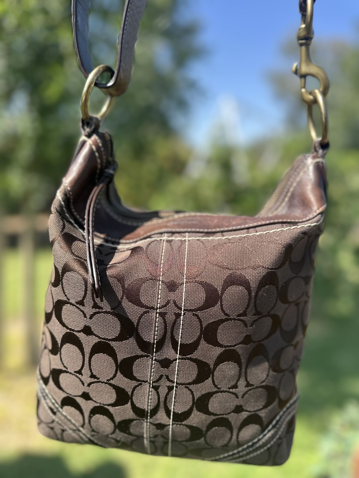 Y2K Coach Chocolate Brown