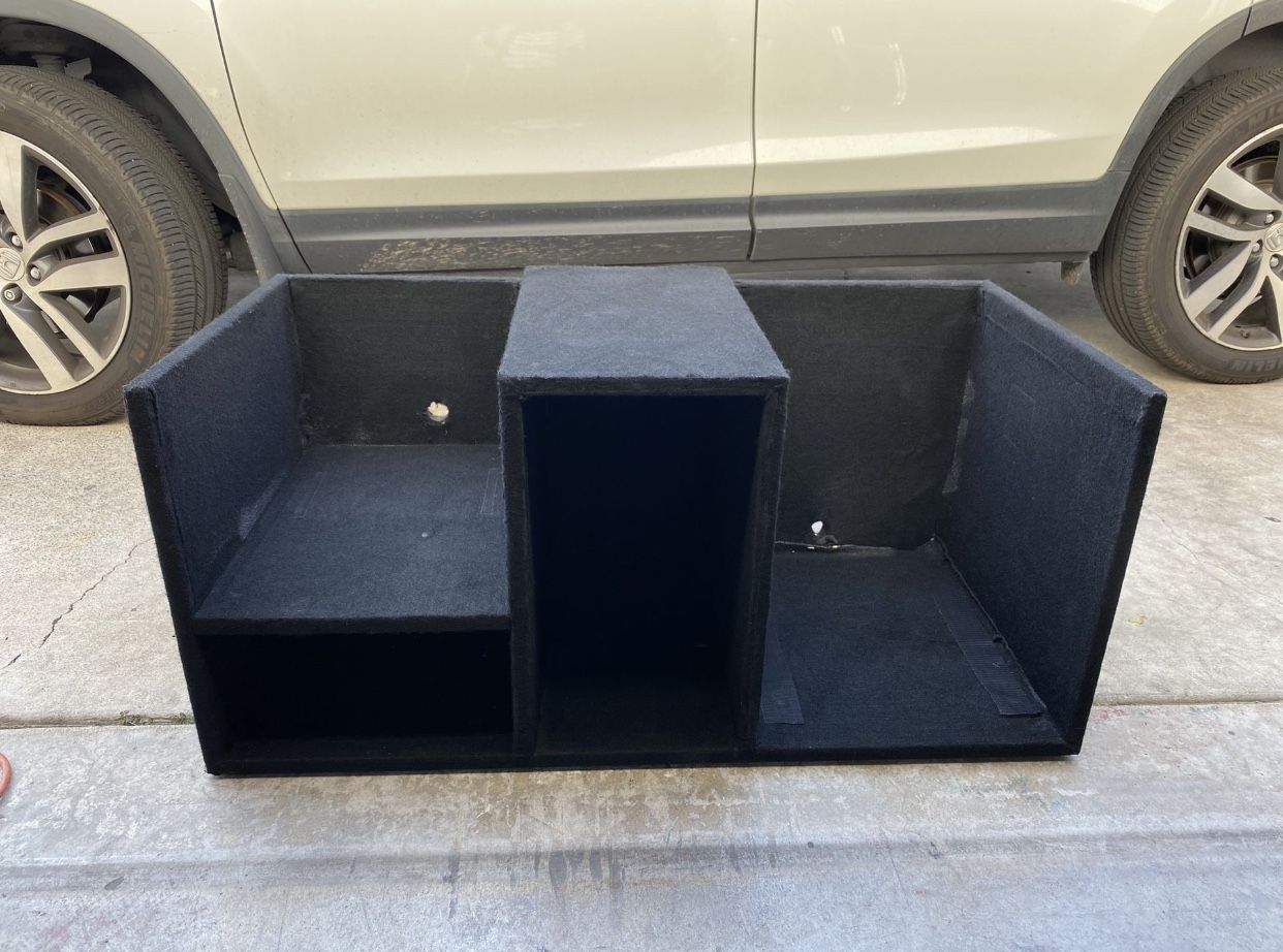 Mobile Notary Printer Scanner Paper Box For SUV