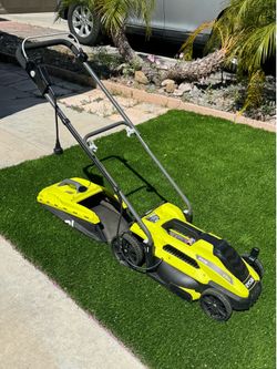 Ryobi 13 in 11 amp Corded Electric Push Lawn Mower