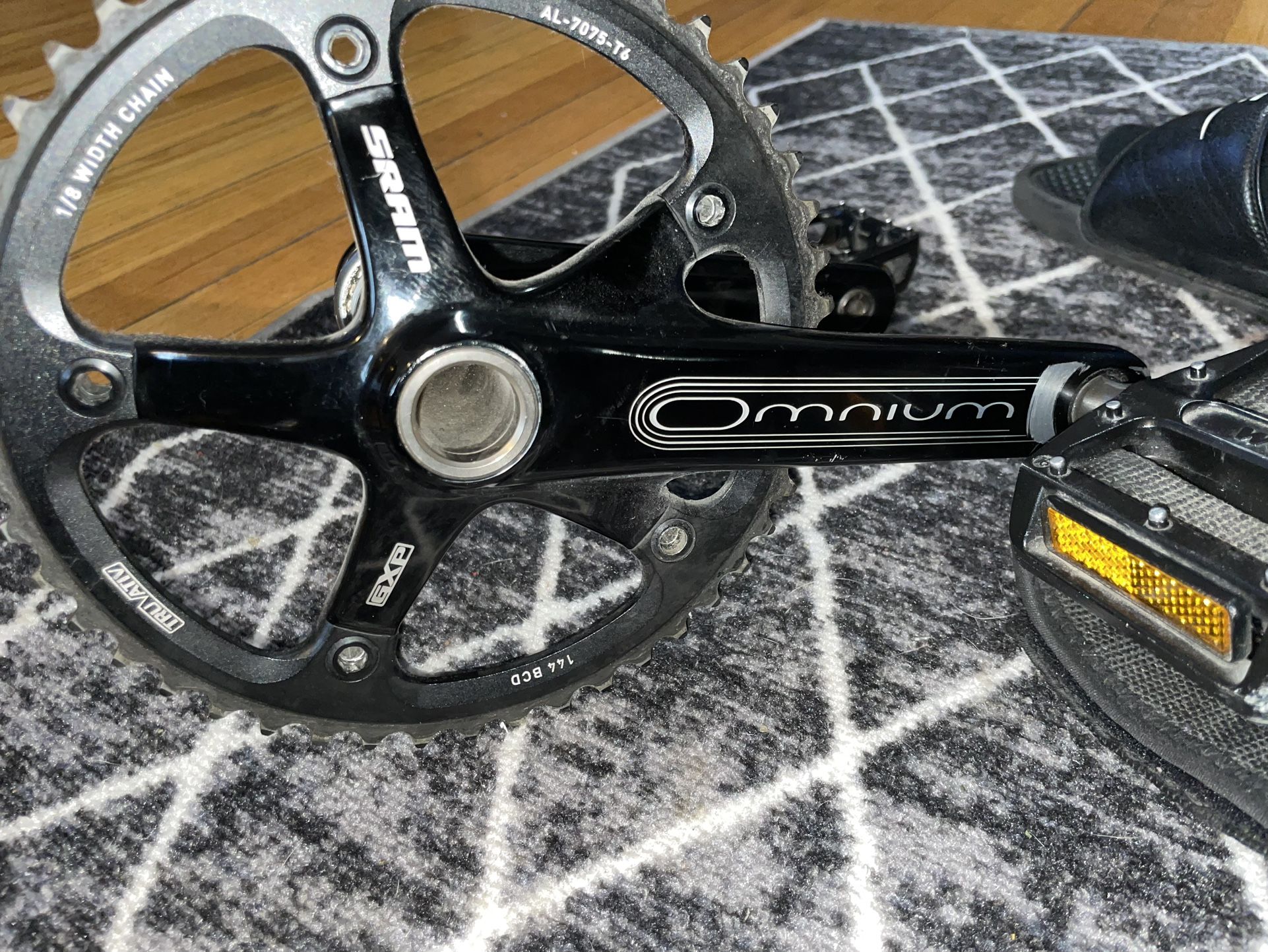 Omnium crankset 