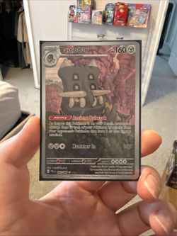 Pokemon TCG Bastiodon FullArt  HoloRare Pitch Black 093/084