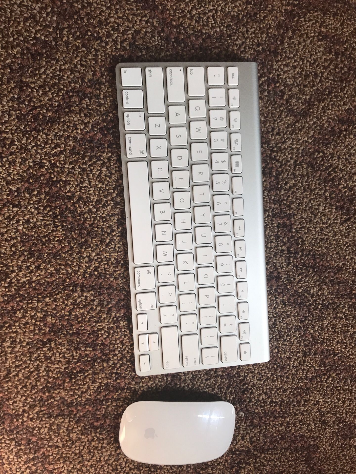 New wireless apple keyboard and mouse