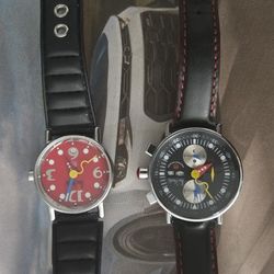 Alain Silberstein Architecte Horloger Pair Of Watches