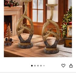 Antler Candle Holder