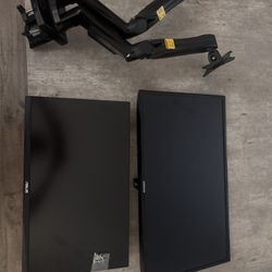 2 Monitors Plus dual Monitor Stand