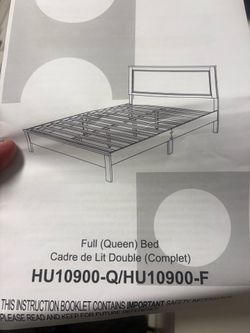 Full Brand New Bed Frame
