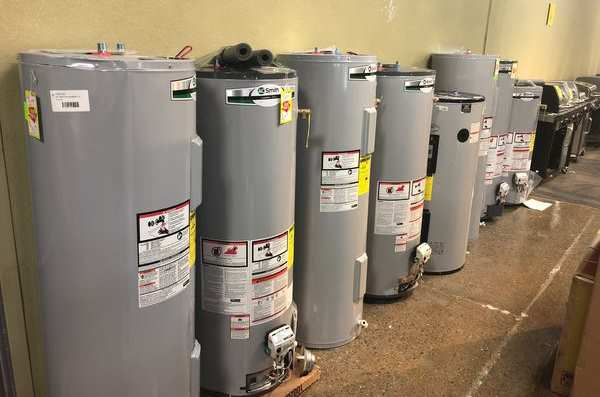 Electric AND Gas Water Heaters FB