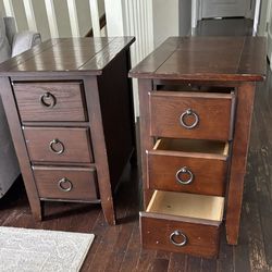 End Tables 16x24 3 Draws