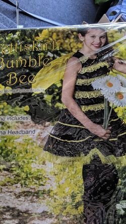 New Girls bumble bee costume size 8-10