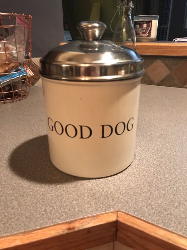 Dog treat can