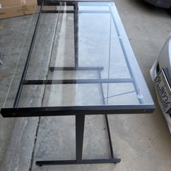 Glass Desk 