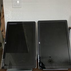 Pair of HP w2408h 24” Monitors