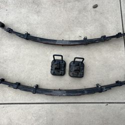 Tacoma 05-23 Rear Leaf Springs with Icon 1.5" add leaf suspension lift expansion kit + all hardware